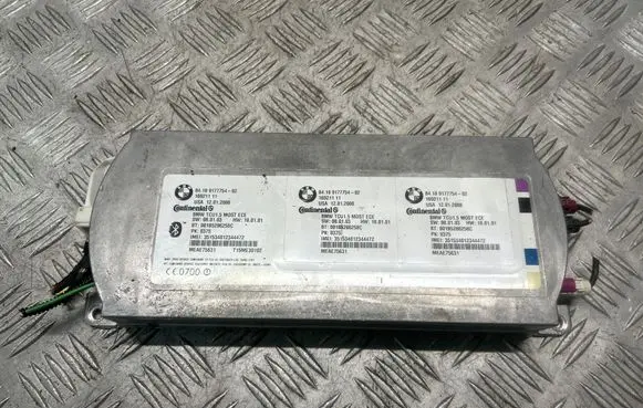 BMW 5 E60 E61 Bluetooth control unit module 9177754
