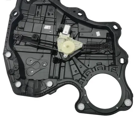 Volkswagen Tiguan Front door window regulator with motor 571837402J