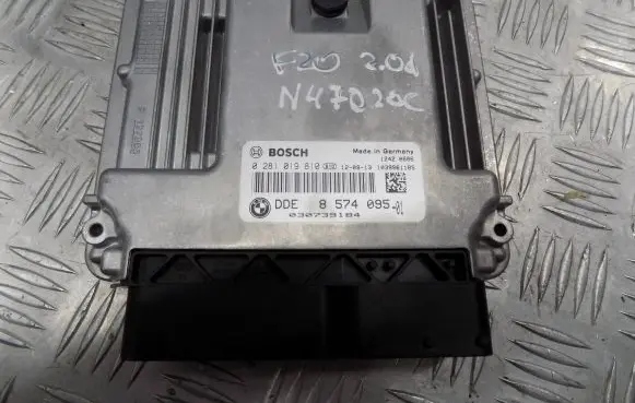 BMW 1 F20 F21 Engine control unit/module 8574095 0281019810 030739184