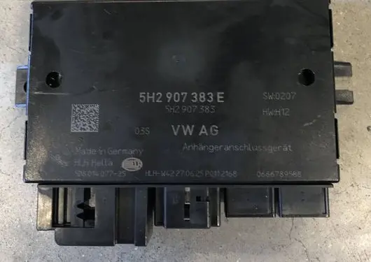 Skoda Superb B9 Tow bar trailer control unit/module 5H2907383E 5H2907383 5DS01407725