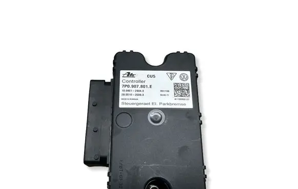 Volkswagen Touareg II Hand brake control module 7P0907801E 10095129043 28551025093