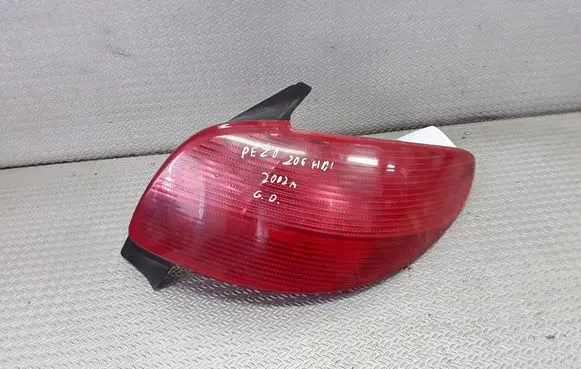 Peugeot 206 Rear/tail lights