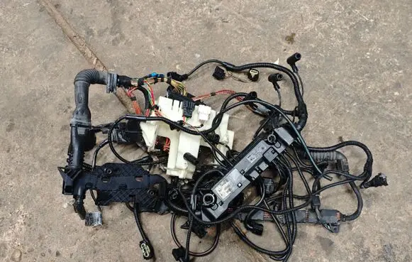 Engine installation wiring loom