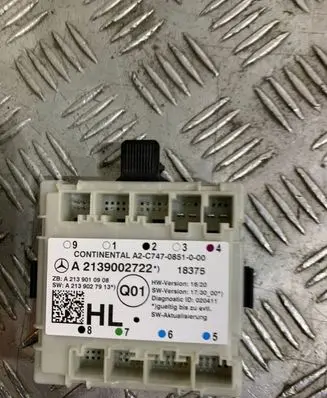 Mercedes-Benz C W205 Door control unit/module A2139002722