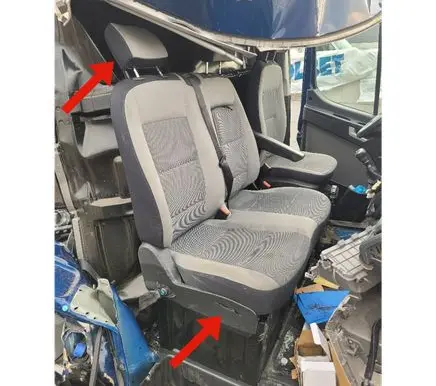 Hyundai Solati H350 Front double seat 
