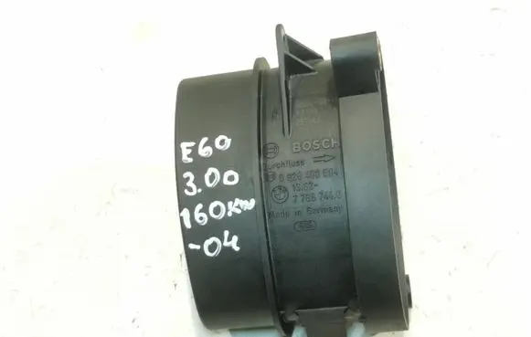 BMW 5 E60 E61 Mass air flow meter 7788744 1362 0928400504