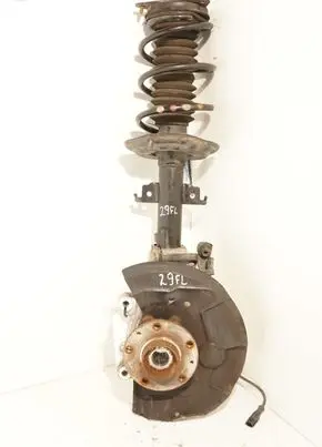 Front wheel hub spindle knuckle