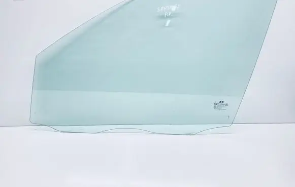 Hyundai Santa Fe Front door window glass four-door 824112B000