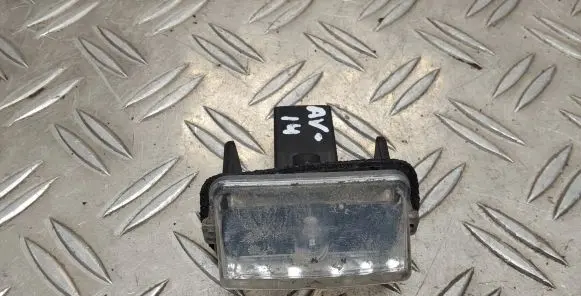 Number plate light