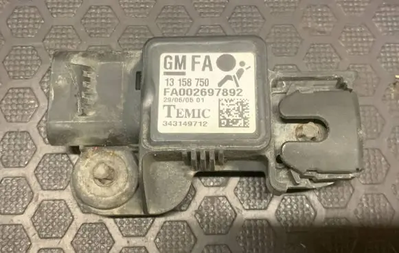 Opel Zafira B Airbag deployment crash/impact sensor 13158750 FA00269789 0605