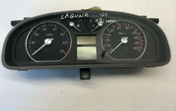 Renault Laguna II Speedometer (instrument cluster) 820002107 nr162