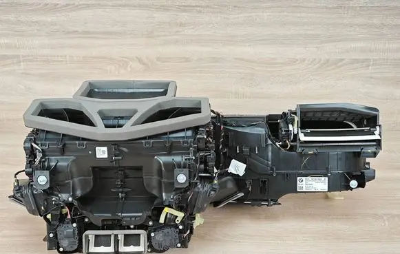 Interior heater climate box assembly
