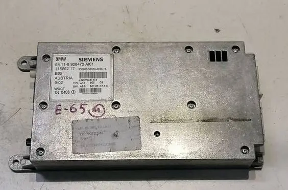 BMW 7 E65 E66 Phone control unit/module 11585217 6926472