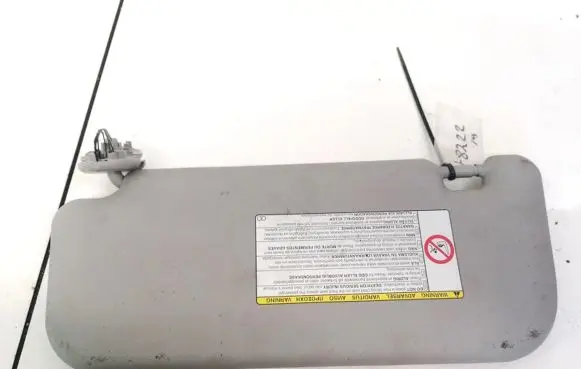 Toyota Yaris Sun visor