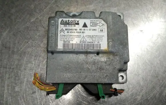 Citroen C4 I Airbag control unit/module 603726100 9653493780