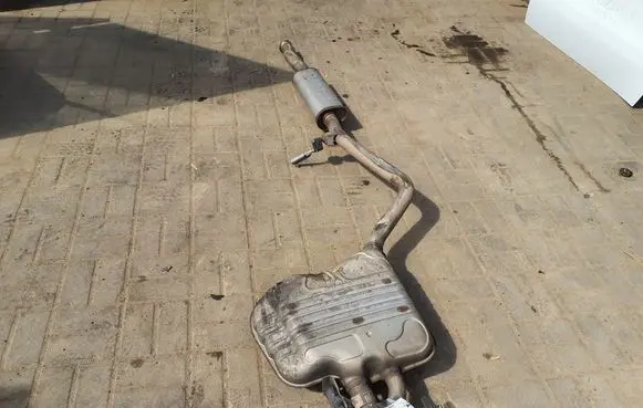 Mercedes-Benz S W223 Muffler/silencer A2234916200