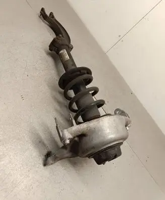 Front shock absorber with coil spring
