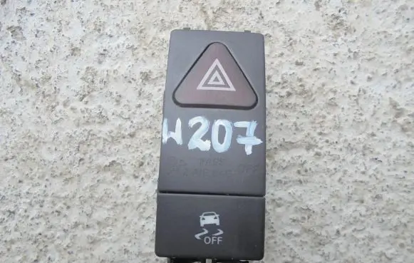 Mercedes-Benz E C207 W207 Hazard light switch