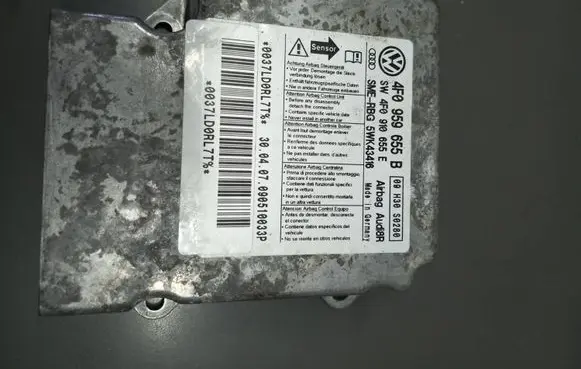 Audi A6 S6 C6 4F Airbag control unit/module 4F0959655B 5WK43416 4F0910655E