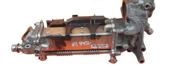 Opel Astra K EGR valve cooler V29007672 B16DTU