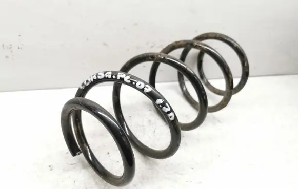 Front coil spring