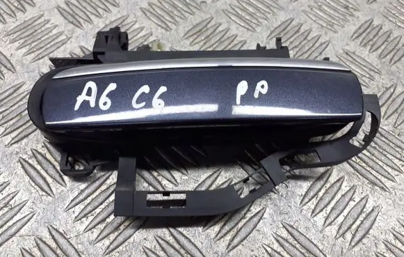 Audi A6 Allroad C6 Front door exterior handle/bracket 4F0837886