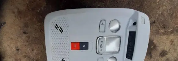 Peugeot 307 Headlining lighting console trim 98276588UW