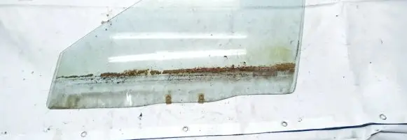 Front door window glass four-door