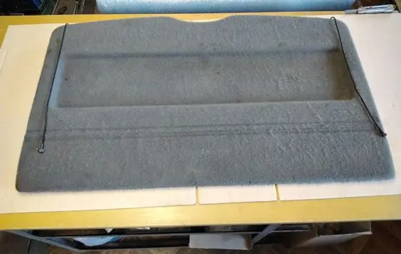 Renault Scenic I Parcel shelf 7700845672