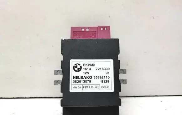 Fuel injection pump control unit/module