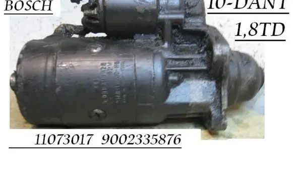 Ford Escort Starter motor 11073017 9002335876