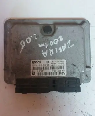Opel Zafira A Engine control unit/module 0281010268