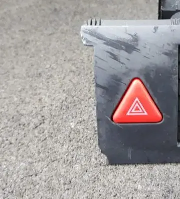 Hazard light switch