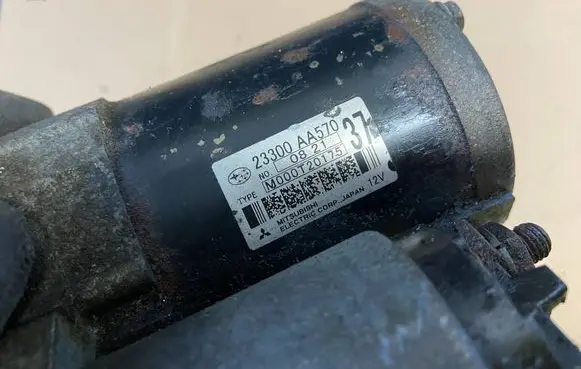 Subaru Forester SG Starter motor 23300AA570 M000T20175