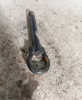 Towing hook eye