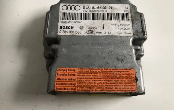 Audi A4 S4 B7 8E 8H Airbag control unit/module 8E0959655G