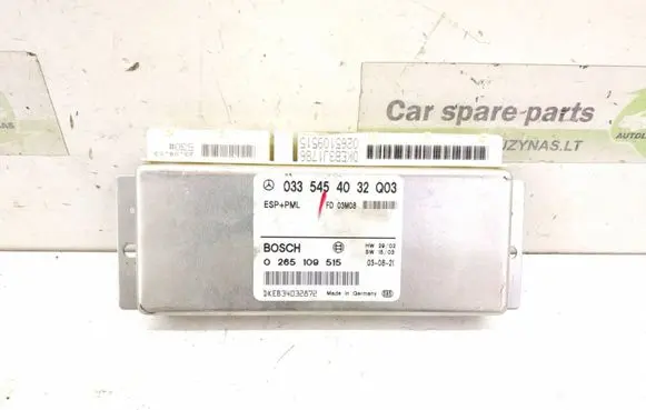 Mercedes-Benz E W211 ESP (stability system) control unit DALISID3986 0335454032 A0335454032