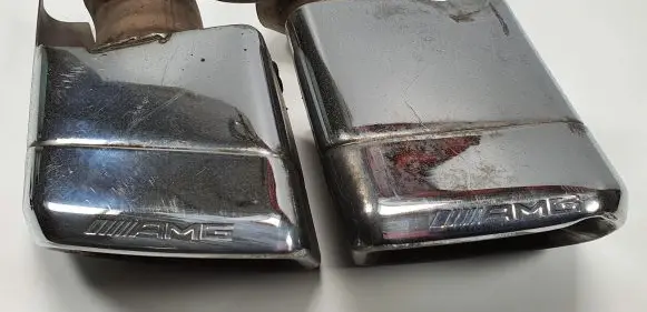 Mercedes-Benz E W212 Rear muffler/silencer tail pipe 
