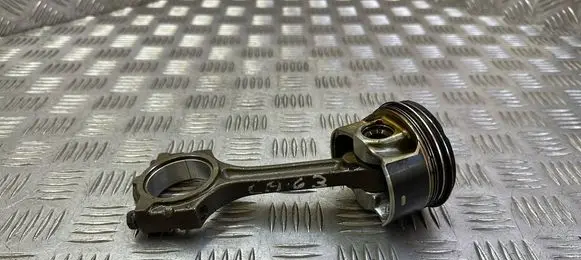Piston with connecting rod