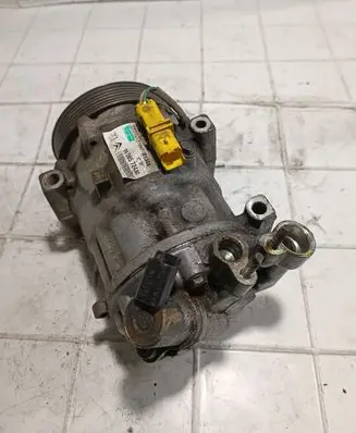 Peugeot 407 Air conditioning (A/C) compressor (pump) 9656572480