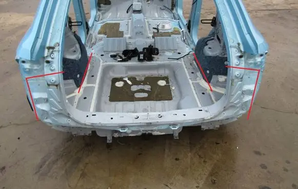 Honda e:Ny1 Trunk bottom trim panel 
