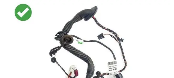 Mercedes-Benz C W204 Rear door wiring loom A2044401705 20070529