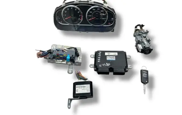 Mazda 6 Engine ECU kit and lock set LFH118881E E6T54472HS GR1L67560B