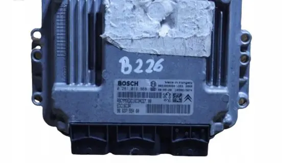 Peugeot 207 Engine control unit/module 9663755480