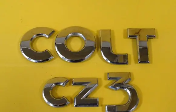 Mitsubishi Colt Manufacturers badge/model letters 