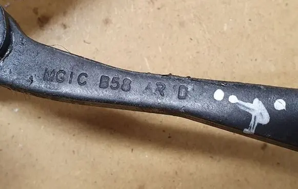 Citroen C4 I Picasso Rear door check strap stopper