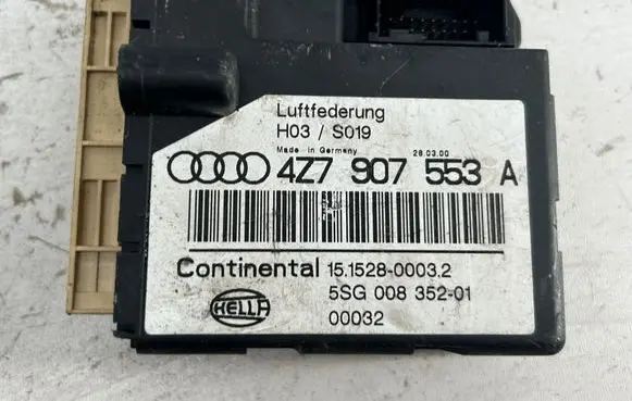 Audi A6 S6 C5 4B Suspension control unit/module 5SG00835201 4Z7907553A 15152800032