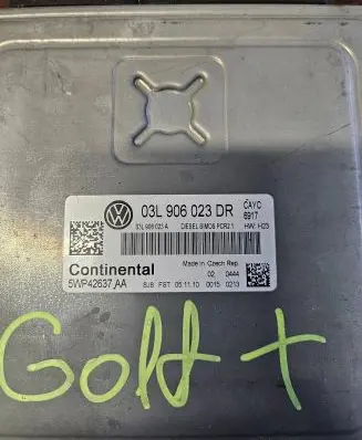 Volkswagen Golf VI Engine control unit/module 03L906023DR 03L906023A 5WP42637AA