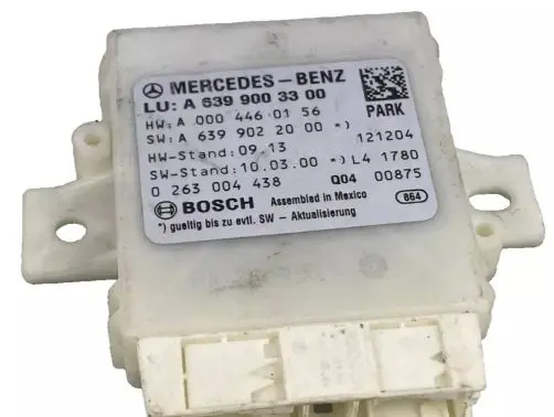 Mercedes-Benz Vito Viano W639 Parking PDC control unit/module A6399003300