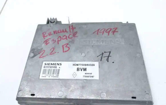 Renault Espace II Engine control unit/module 7700860329 S111723105A 7700872167